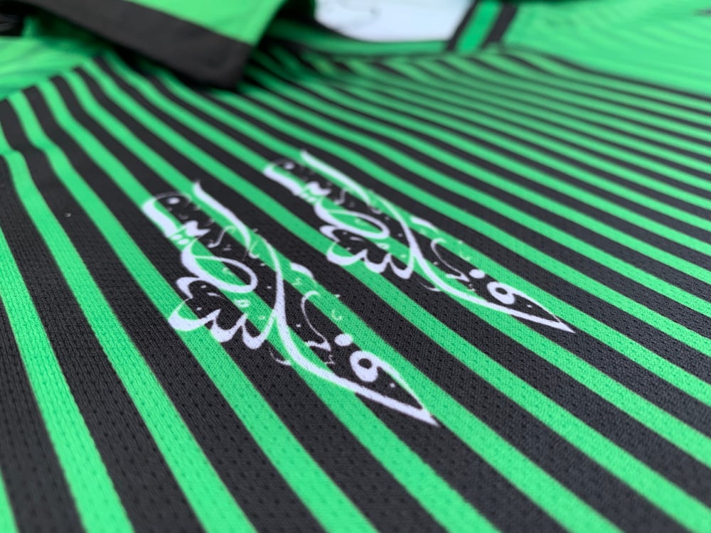 Palestine Green (Denmark) Retro Football Shirt