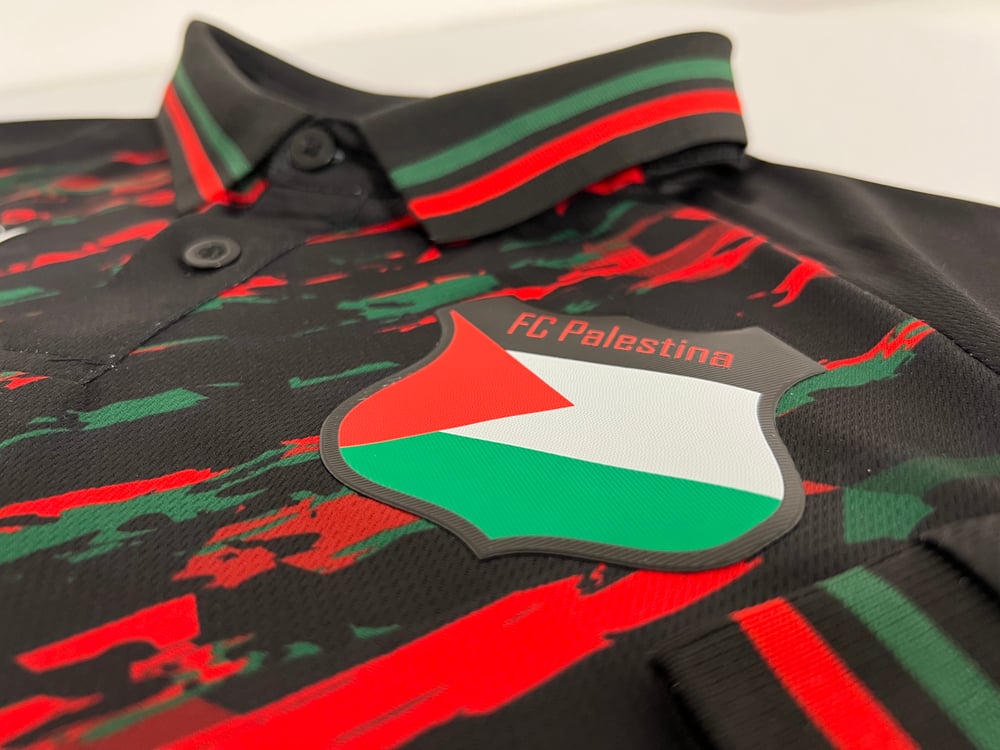 Palestine Paint Splatter Football Shirt