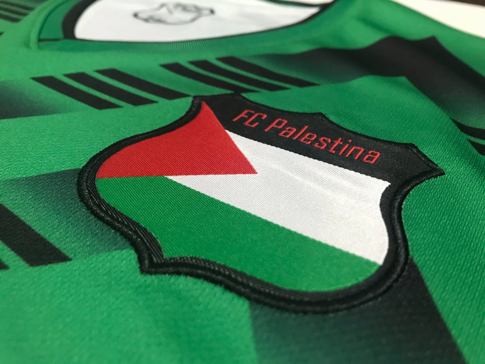 Palestine Retro (Green/Black) Football Shirt