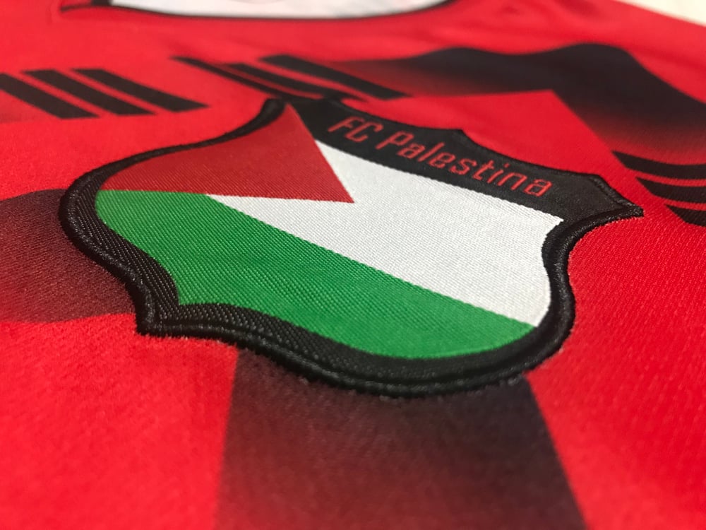 Palestine Retro (Red/Black) Football Shirt