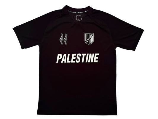 Palestine Black Edition (English) Football Shirt