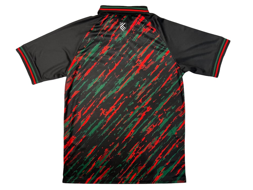 Palestine Paint Splatter Football Shirt