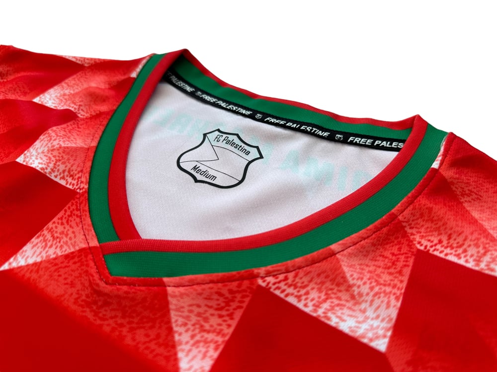 Palestine x Morocco Retro Football Shirt
